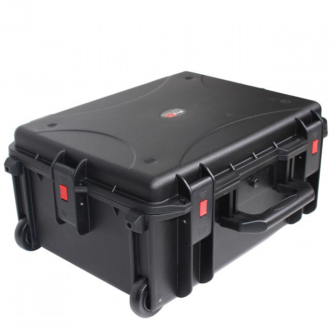 UltronX Watertight Case for 12 ApeLabs MAXI Lights W-Extendable Handle and Wheels