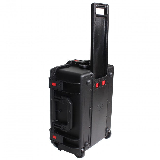 UltronX Watertight Case for 12 ApeLabs MAXI Lights W-Extendable Handle and Wheels
