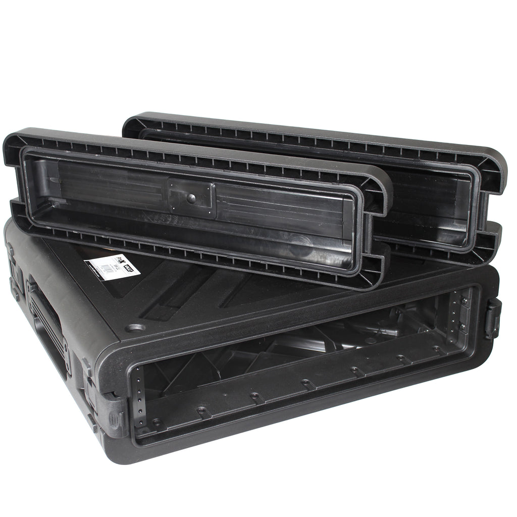 UltronX 2U Rack Air-tight, Water-sealed ABS Case