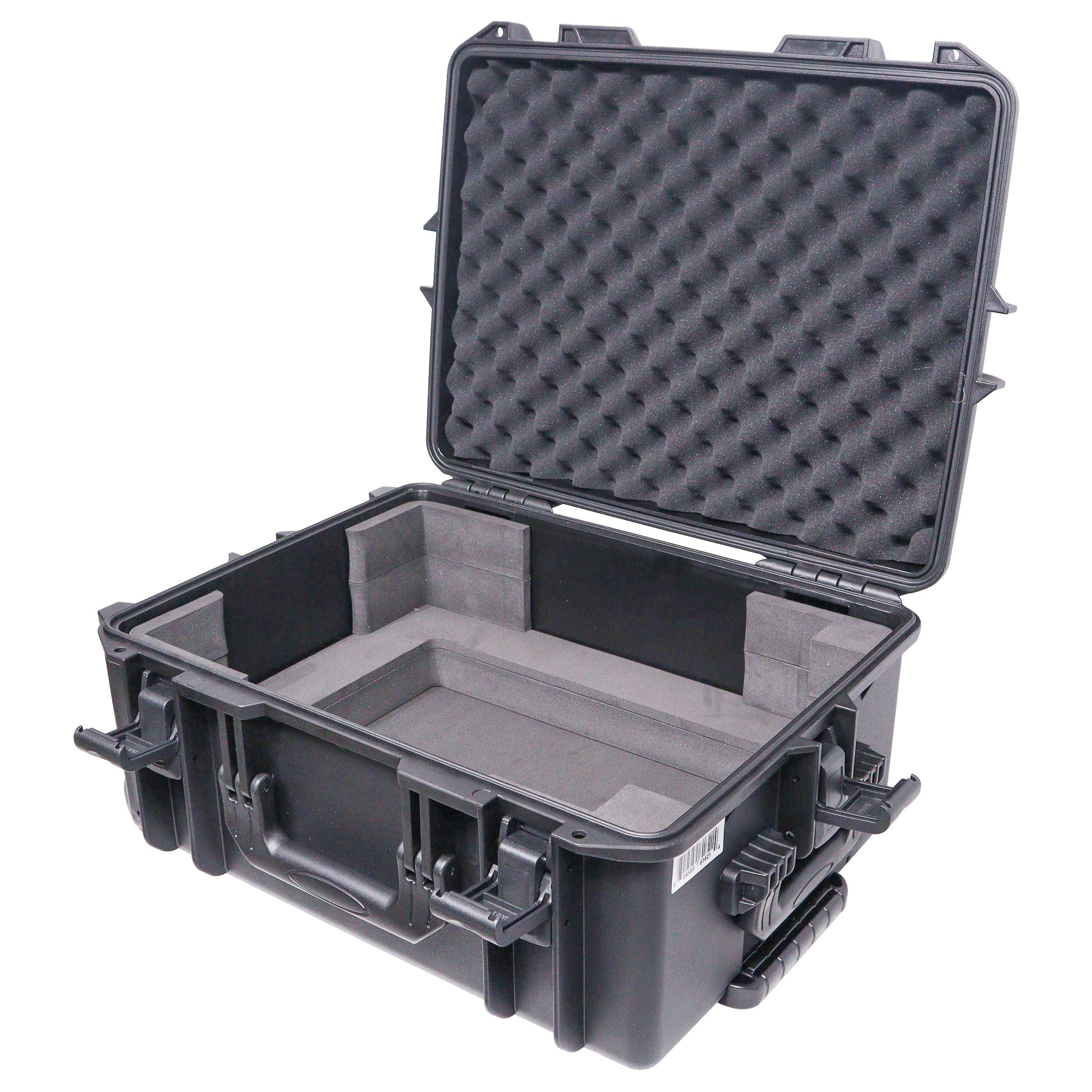 UltronX Watertight Case Holds Pioneer CDJ-3000 Yamaha DM3 / 12" Mixers with Handle and Wheels