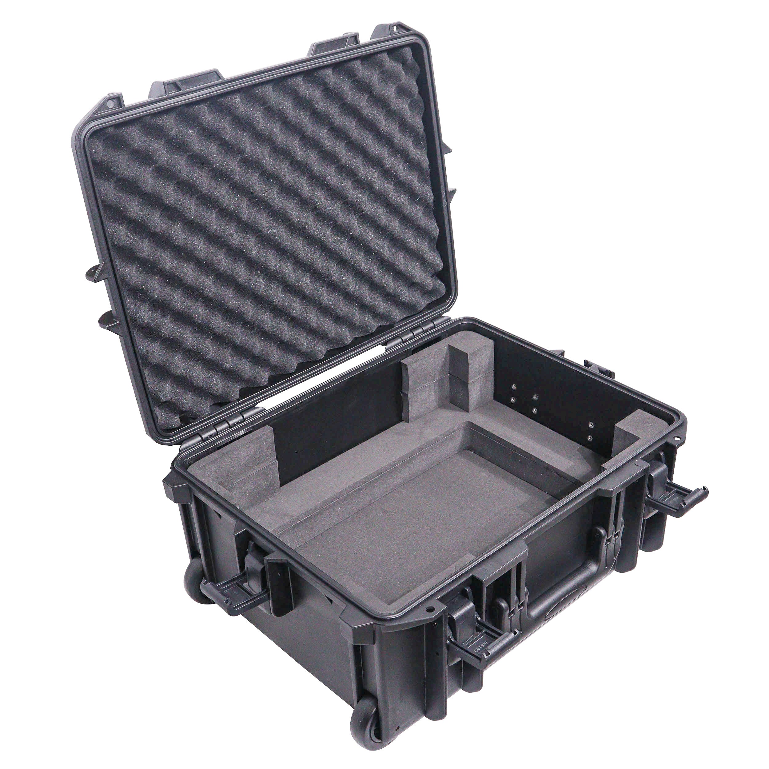 UltronX Watertight Case Holds Pioneer CDJ-3000 Yamaha DM3 / 12" Mixers with Handle and Wheels