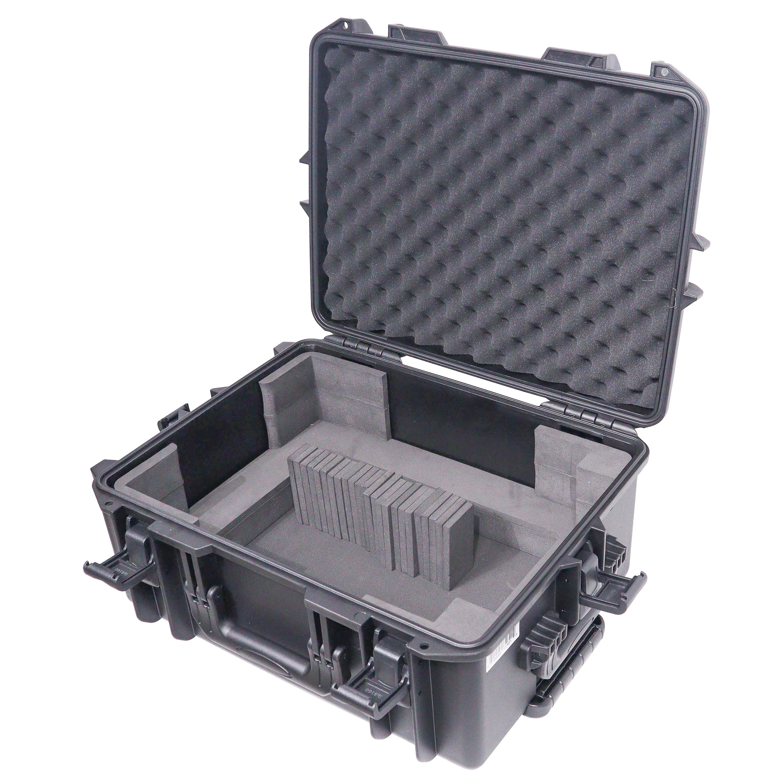 UltronX Watertight Case Holds Pioneer CDJ-3000 Yamaha DM3 / 12" Mixers with Handle and Wheels