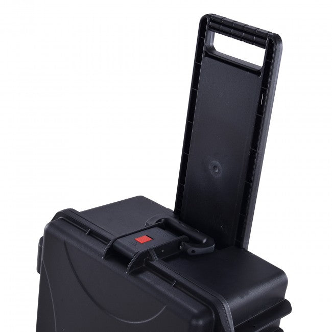 UltronX Watertight Case for 12 ApeLabs MAXI Lights W-Extendable Handle and Wheels