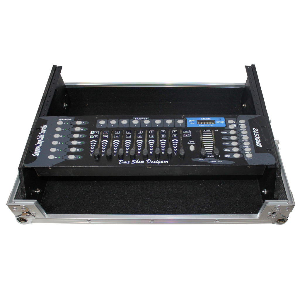 Rack Mount 19" Mixer Case 7U Top Slant Removable Front Panel fits Gemini CDM-4000