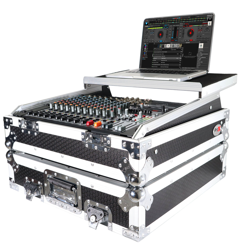 10U Top Mount 19" Slanted Mixer Case