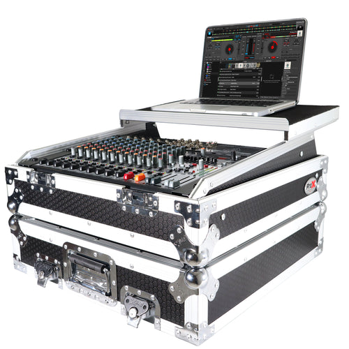 10U Top Mount 19" Slanted Mixer Case