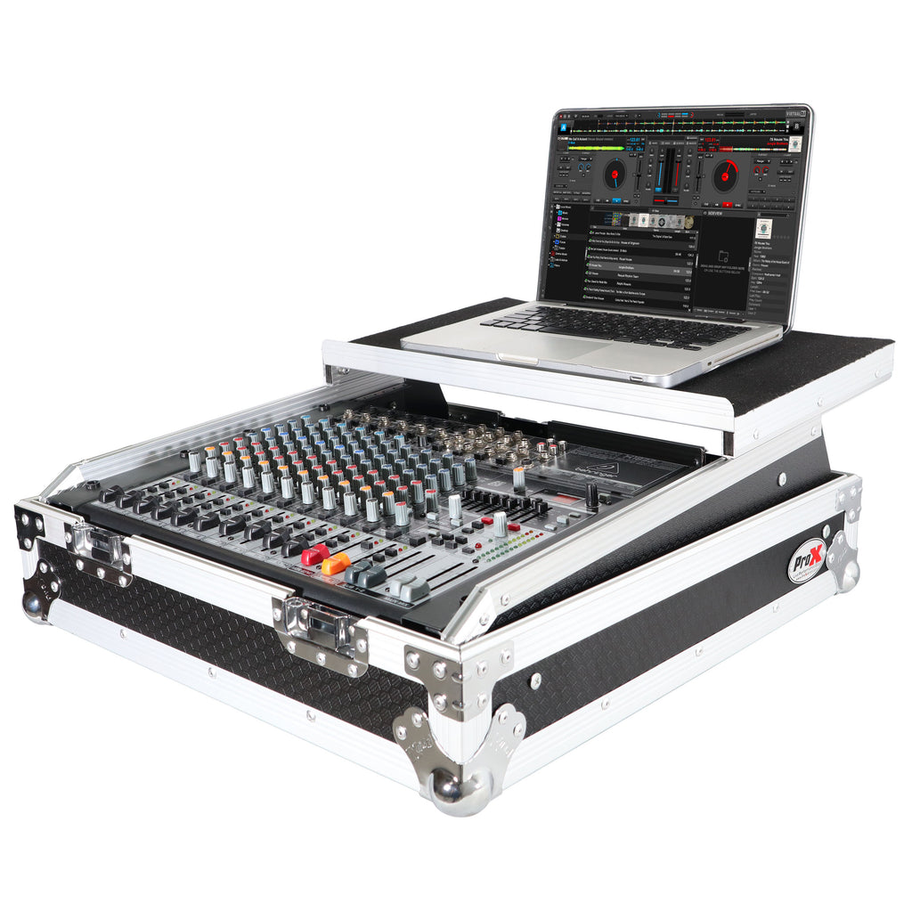 10U Top Mount 19" Slanted Mixer Case