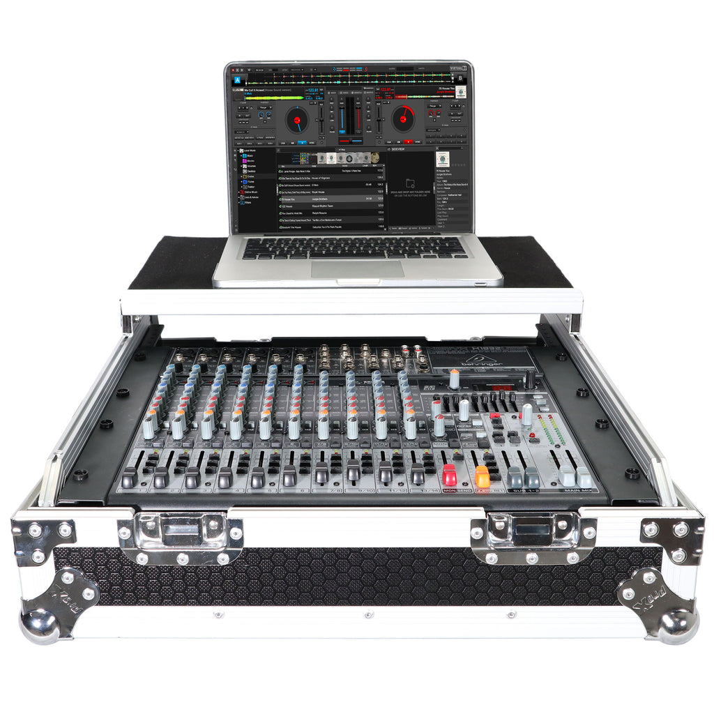 10U Top Mount 19" Slanted Mixer Case