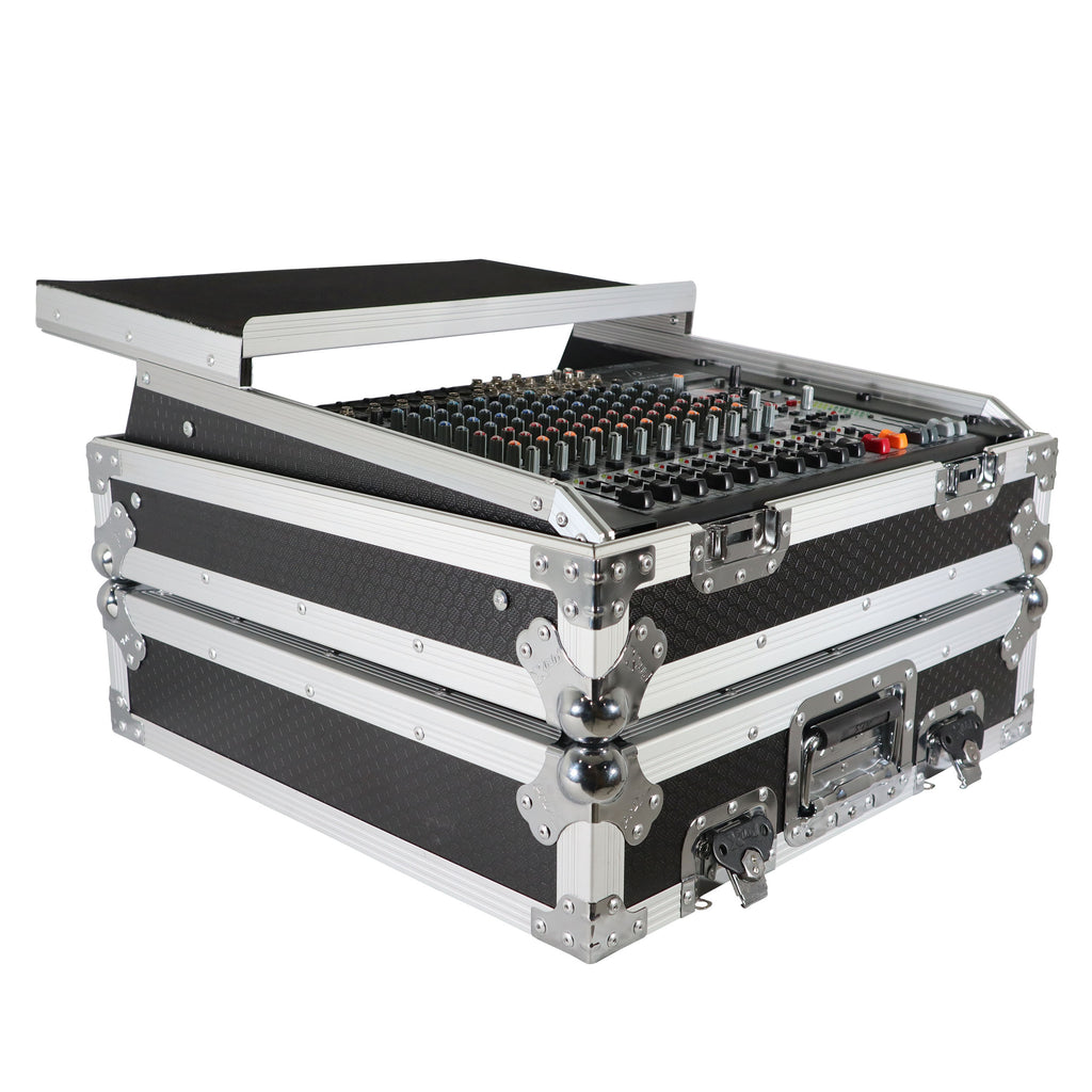 10U Top Mount 19" Slanted Mixer Case