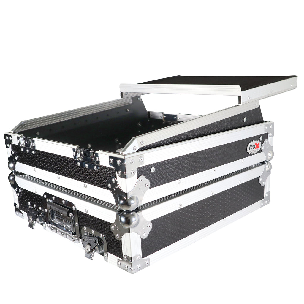 10U Top Mount 19" Slanted Mixer Case