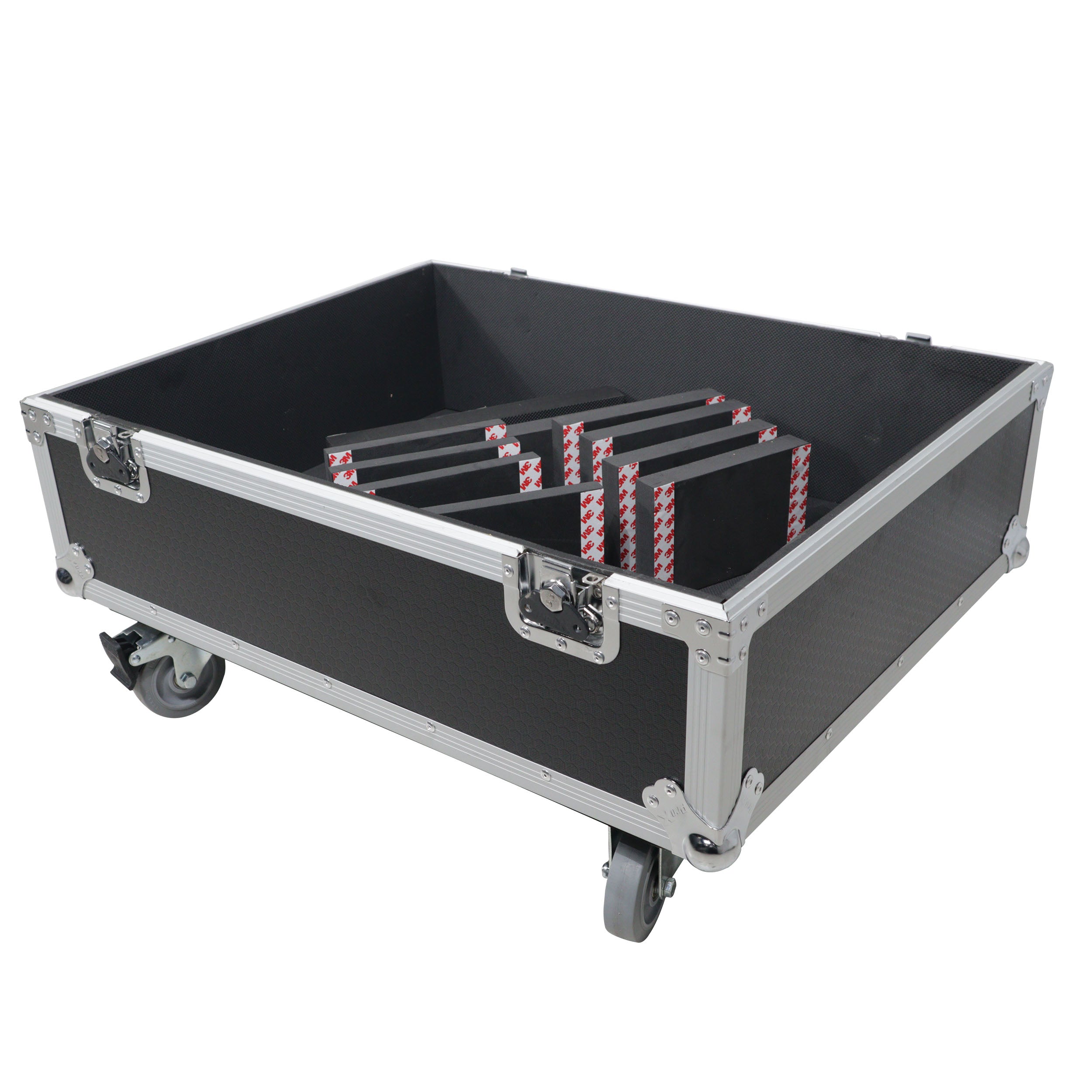 Universal ATA Single Line Array Sub Speaker Flight Case fits RCF SUB 8004-AS 9004-AS and similar size speakers 29x29x22 in.