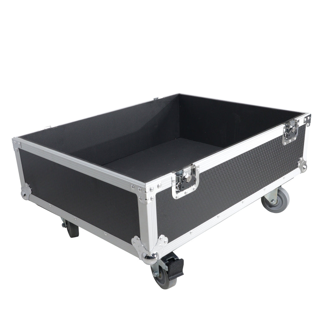 Universal ATA Single Line Array Sub Speaker Flight Case fits RCF SUB 8004-AS 9004-AS and similar size speakers 29x29x22 in.