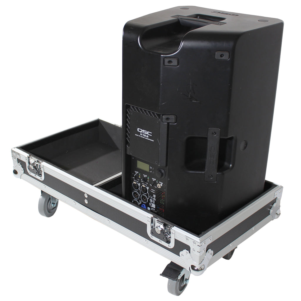 ProX ATA style Flight Case for 2x QSC K12 or K12.2  Speakers