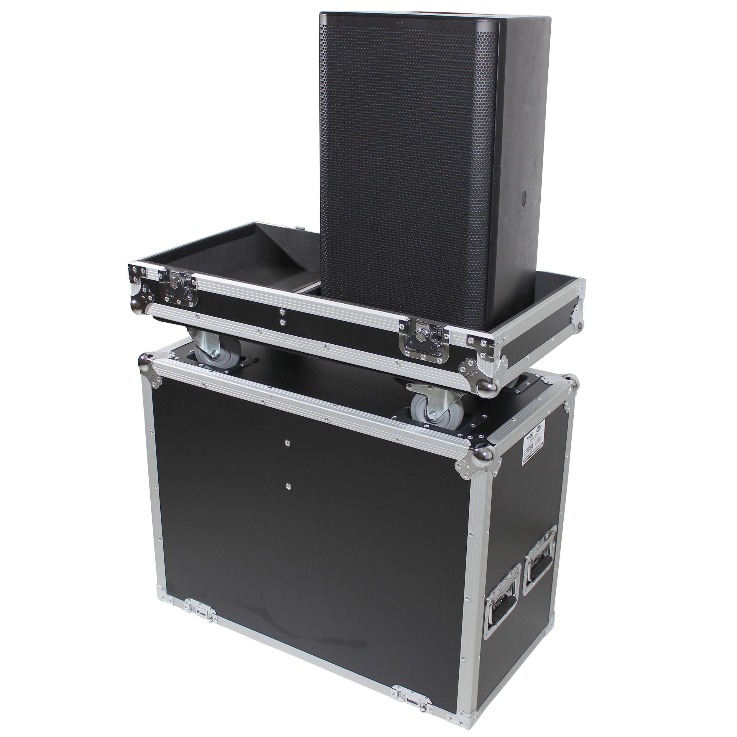 ProX ATA style Flight Case for 2x QSC K12 or K12.2  Speakers