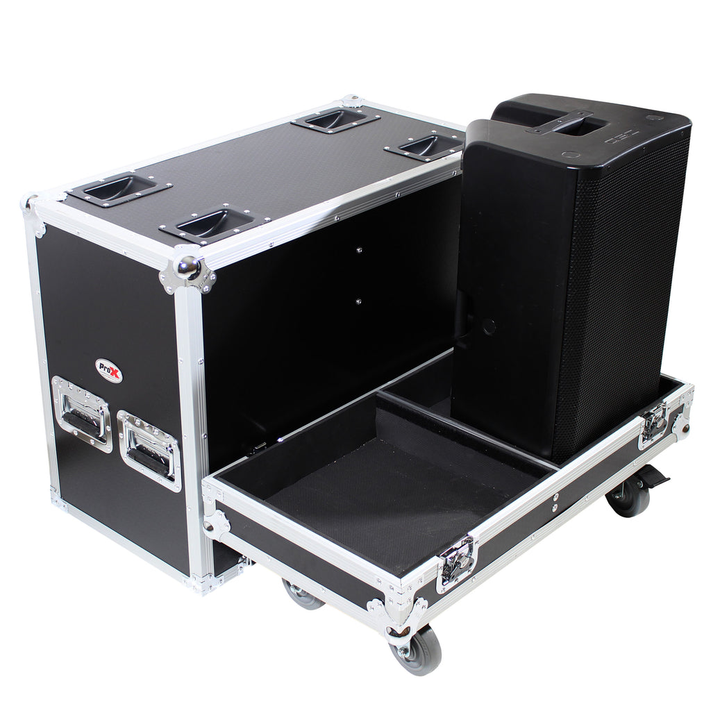 ProX ATA style Flight Case for 2x QSC K12 or K12.2  Speakers