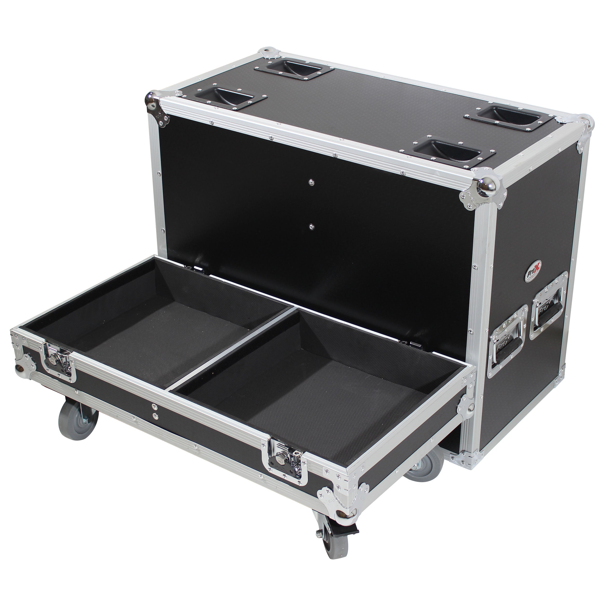 ProX ATA style Flight Case for 2x QSC K12 or K12.2  Speakers