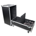 Universal Dual ATA Speaker Flight Case Fits 2 pcs 28x20x20 inch speakers, Two JBL SRX 815P and Similar Sized Speakers