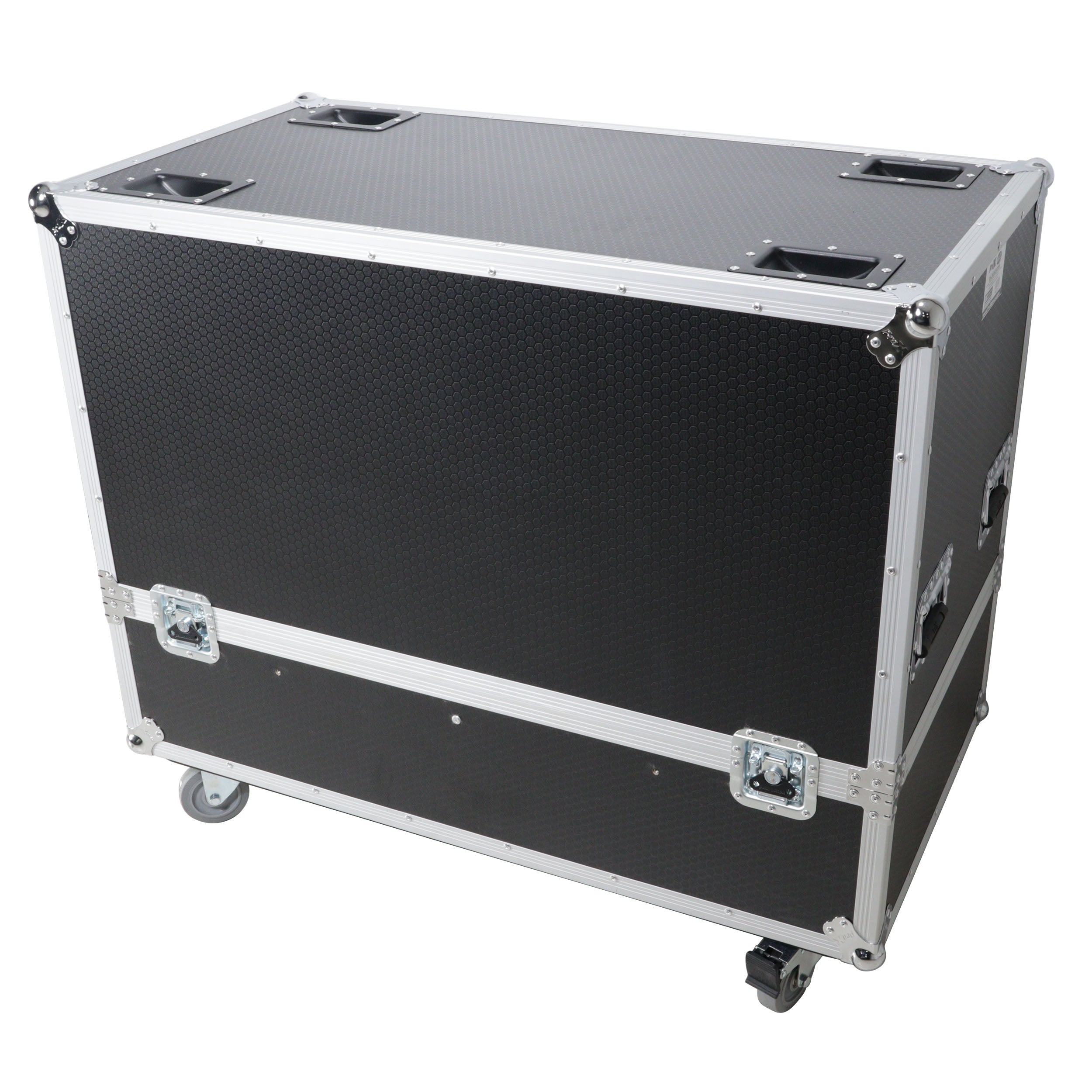 Universal Dual ATA Speaker Flight Case Fits 2 pcs 28x20x20 inch speakers, Two JBL SRX 815P and Similar Sized Speakers