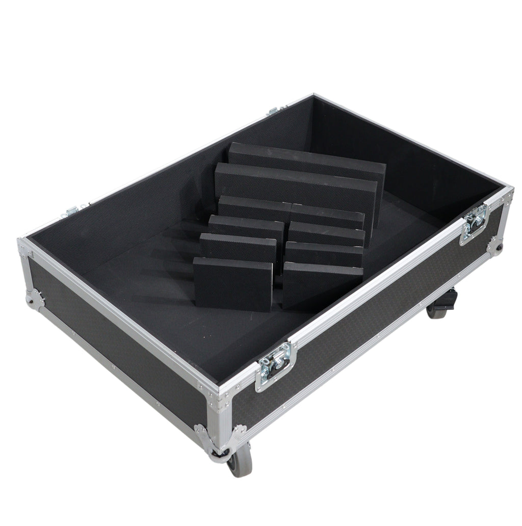 Universal ATA Speaker Flight Case for RCF 6x HDL6A / HDL26A 1x QSC KS118 Speaker and most similar size speakers 32x21x27 in