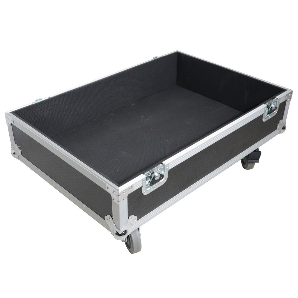 Universal ATA Speaker Flight Case for RCF 6x HDL6A / HDL26A 1x QSC KS118 Speaker and most similar size speakers 32x21x27 in