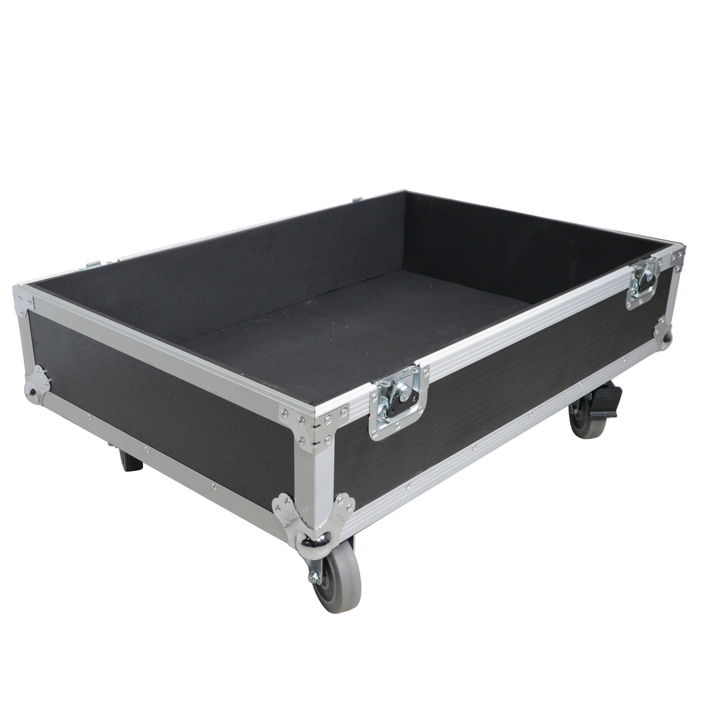 Universal ATA Speaker Flight Case for RCF 6x HDL6A / HDL26A 1x QSC KS118 Speaker and most similar size speakers 32x21x27 in