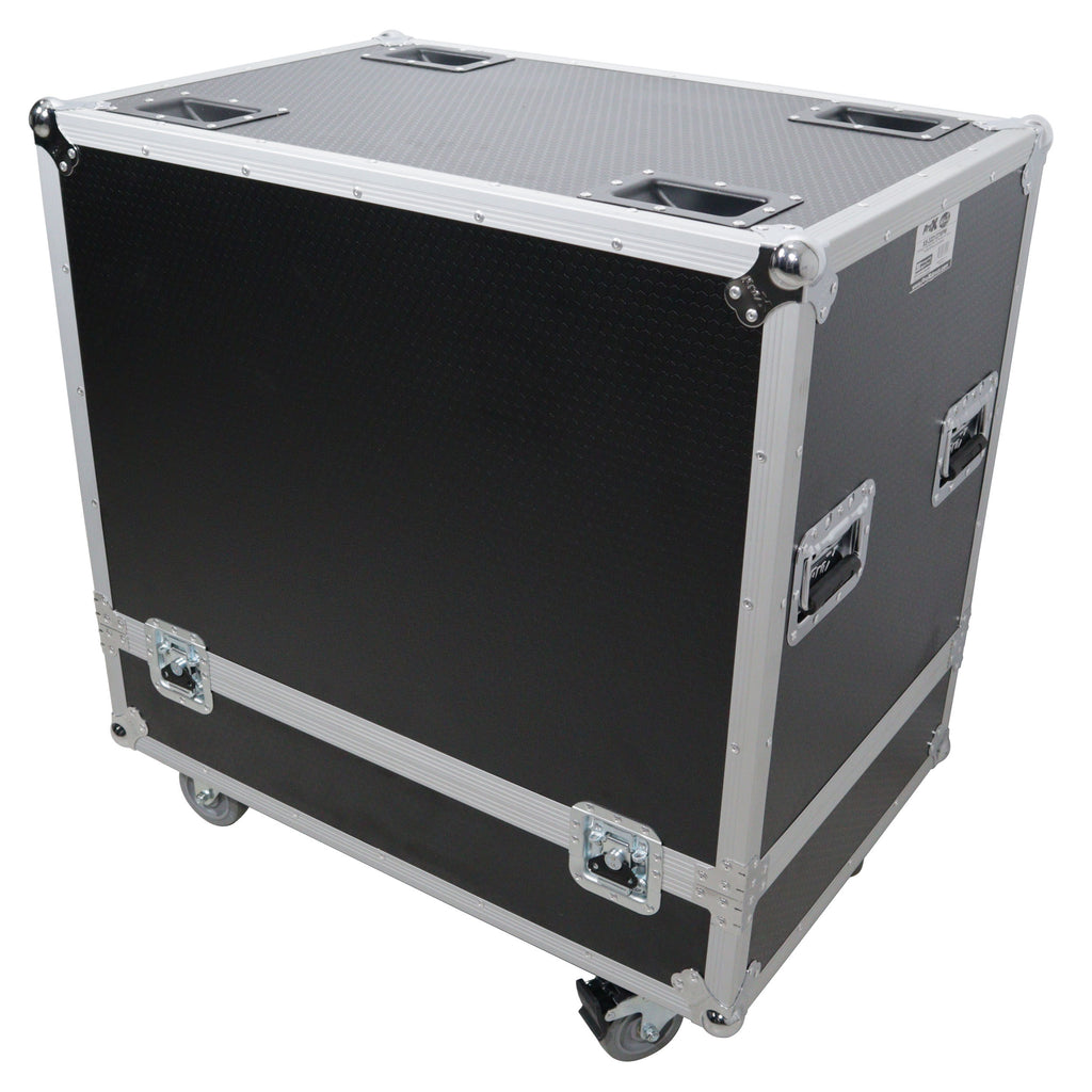 Universal ATA Speaker Flight Case for RCF 6x HDL6A / HDL26A 1x QSC KS118 Speaker and most similar size speakers 32x21x27 in