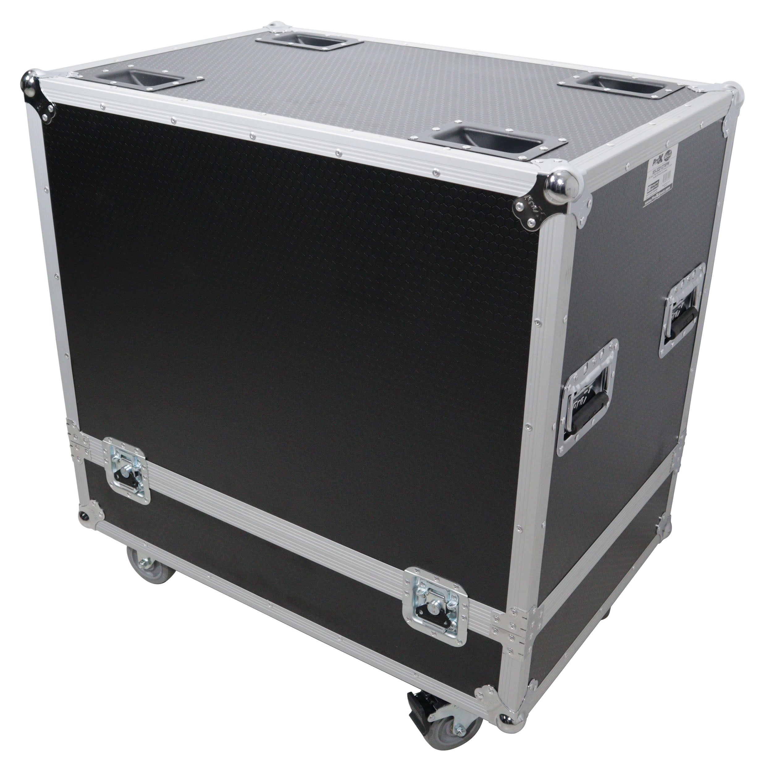 Universal ATA Speaker Flight Case for RCF 6x HDL6A / HDL26A 1x QSC KS118 Speaker and most similar size speakers 32x21x27 in