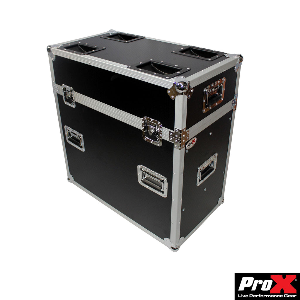 ATA Flight Style Road Case 24" in. Aluminum 8mm F34 F32 F31 Truss Base Plates - Fits 6x