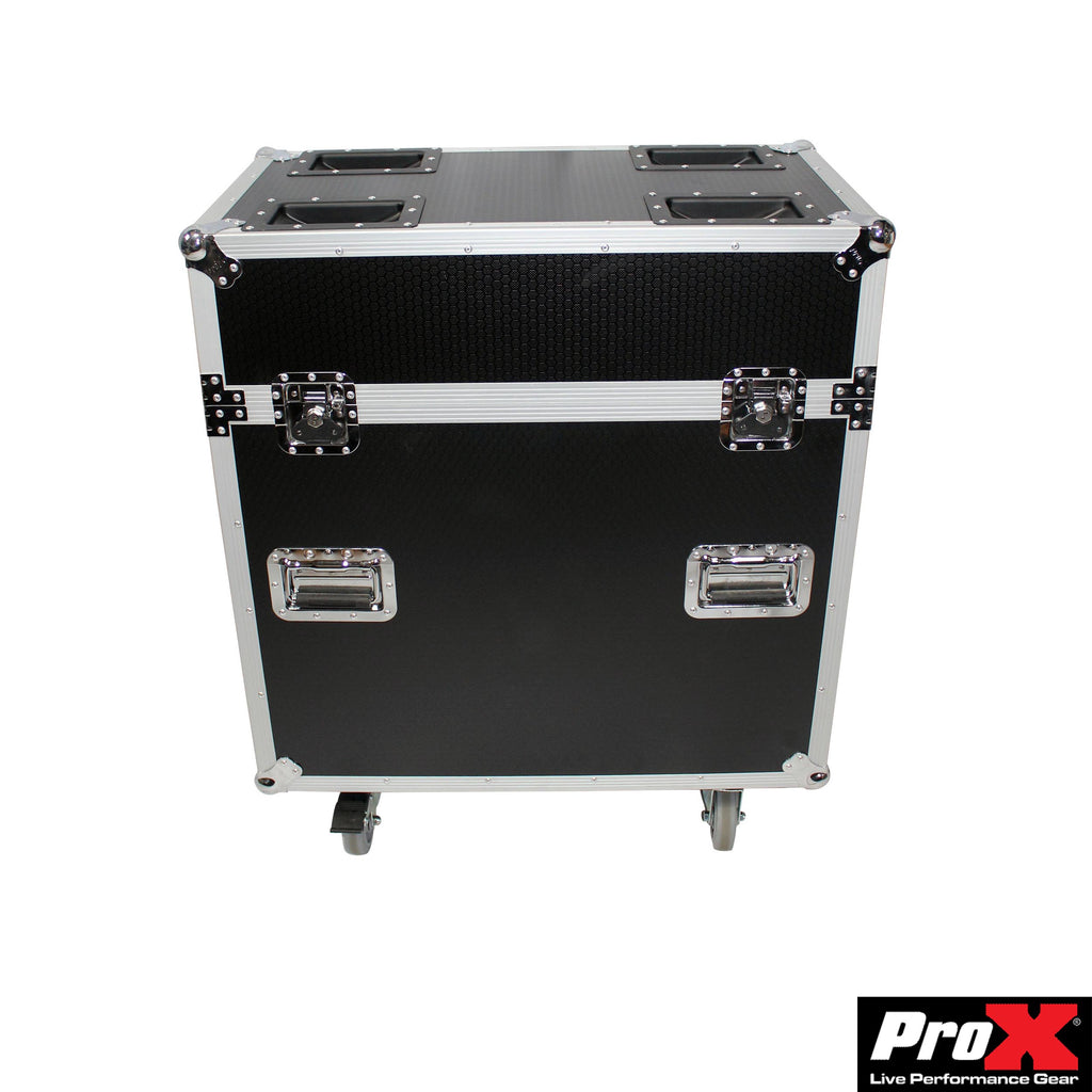 ATA Flight Style Road Case 24" in. Aluminum 8mm F34 F32 F31 Truss Base Plates - Fits 6x