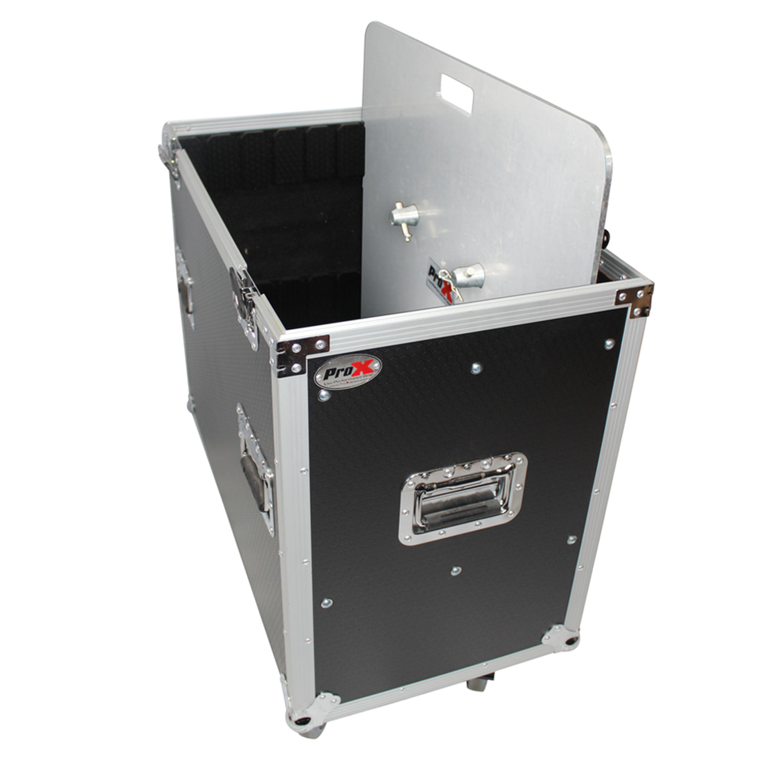 ATA Flight Style Road Case 30" in. Aluminum 8mm F34 F32 F31 Truss Base Plates - Fits 6x
