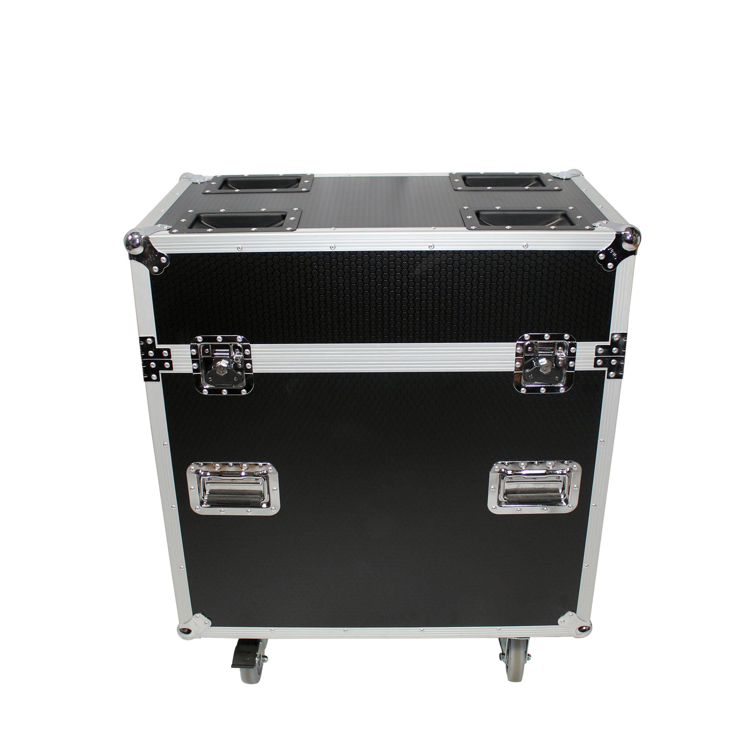ATA Flight Style Road Case 30" in. Aluminum 8mm F34 F32 F31 Truss Base Plates - Fits 6x
