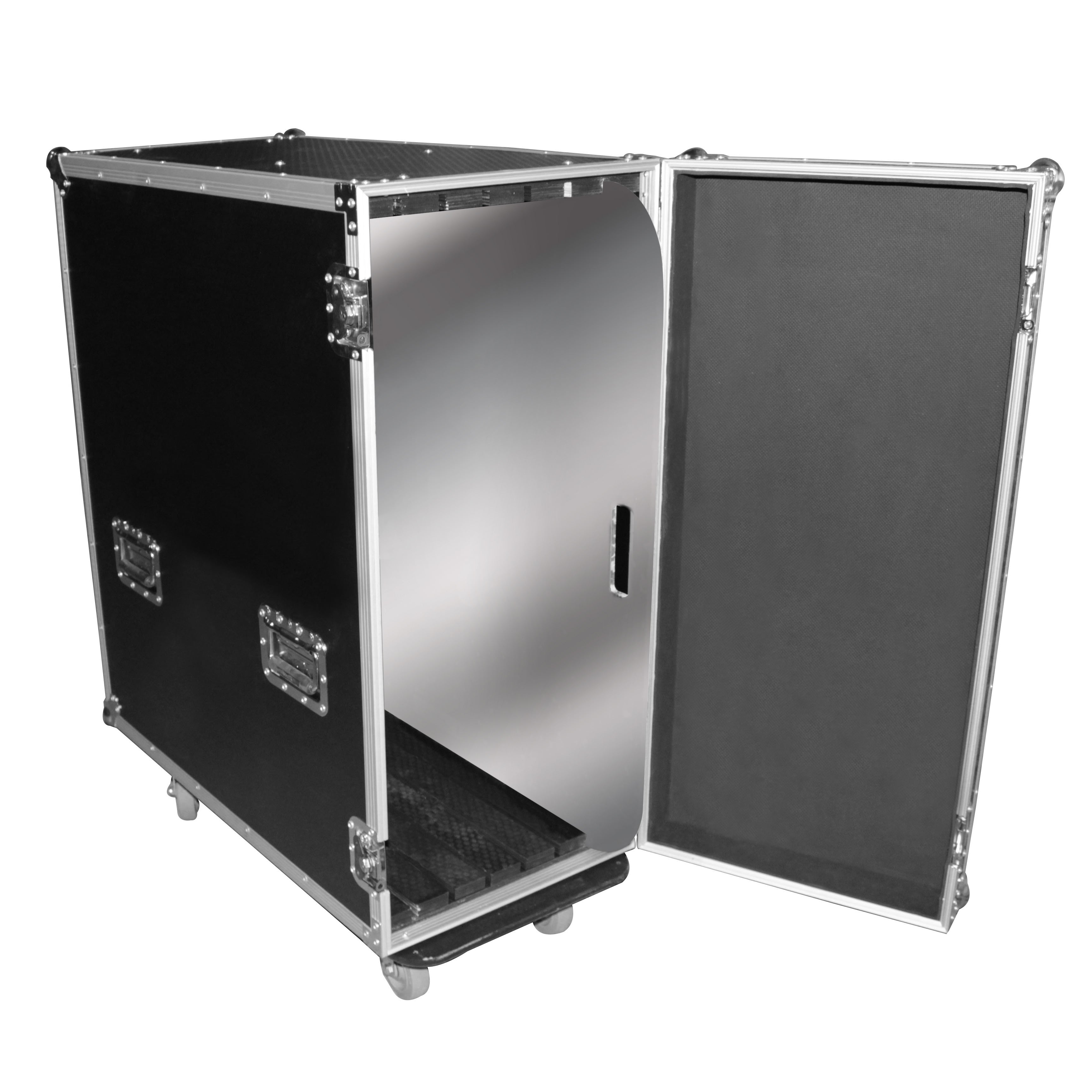 ATA Flight Style Road Case 36" in. Aluminum 8mm F34 F32 F31 Truss Base Plates - Fits 6x