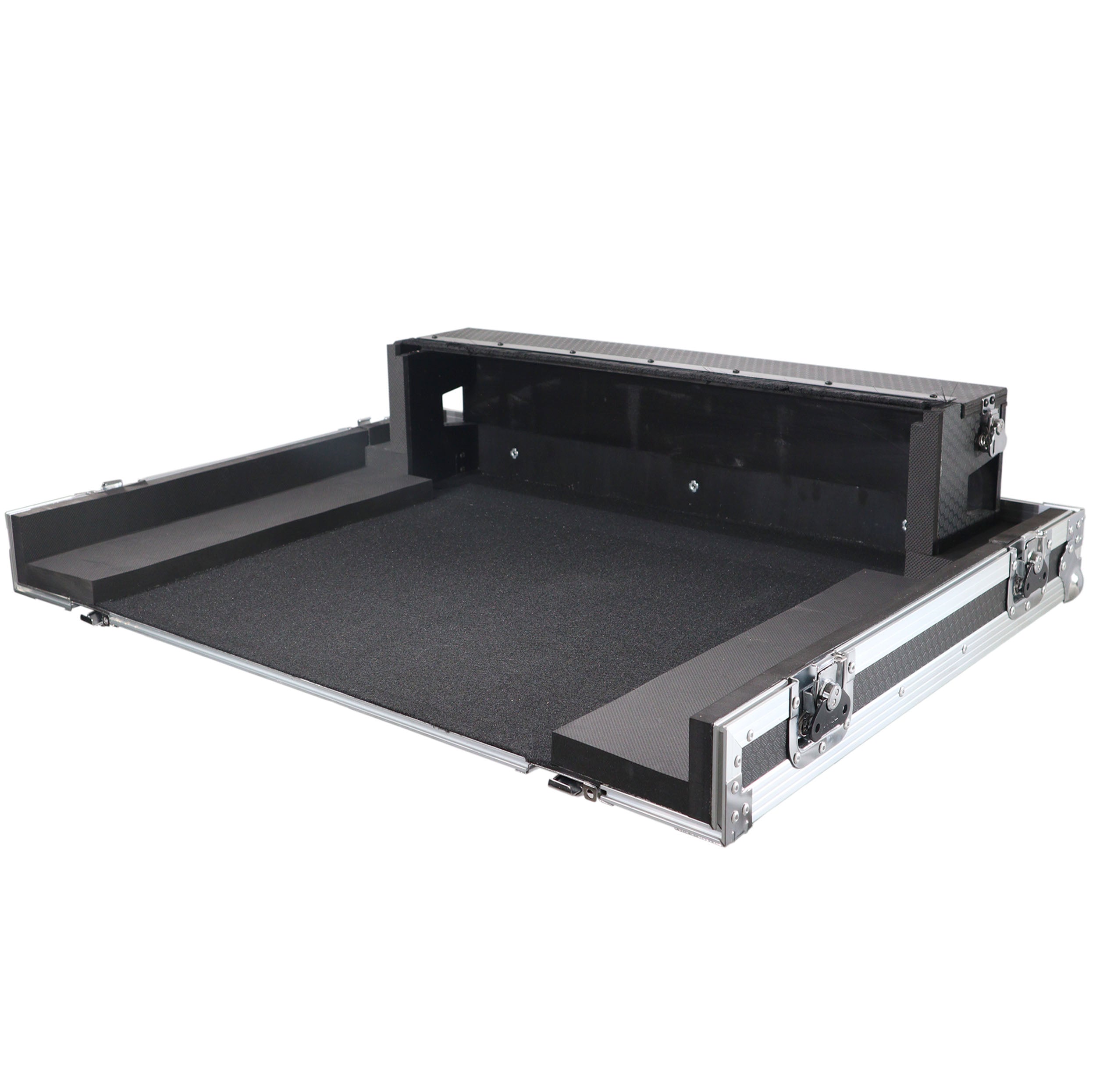 ATA Digital Audio Mixer Flight Case for Allen & Heath AVANTIS Console with Doghouse compartment and Caster wheels