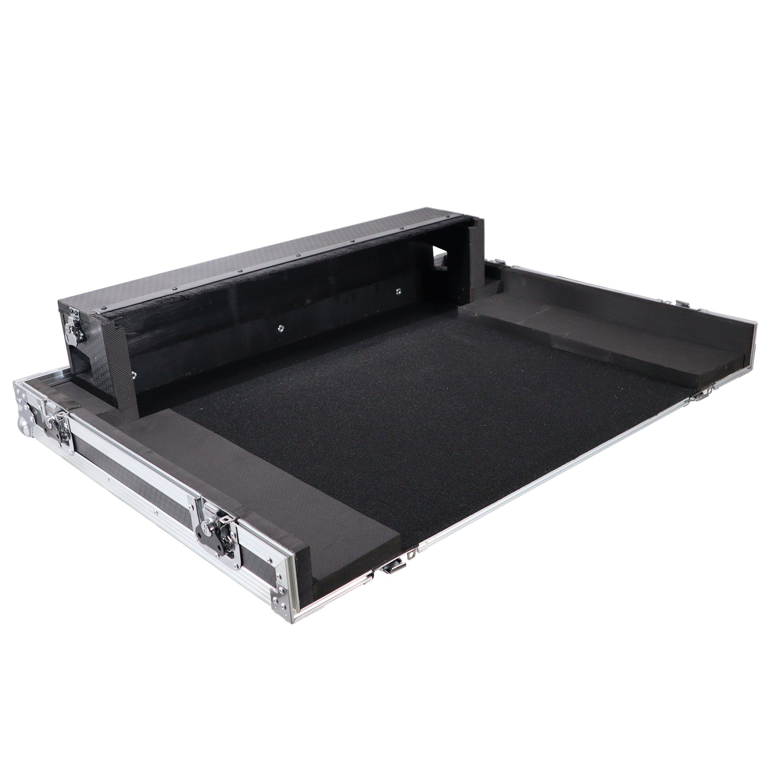 ATA Digital Audio Mixer Flight Case for Allen & Heath AVANTIS Console with Doghouse compartment and Caster wheels