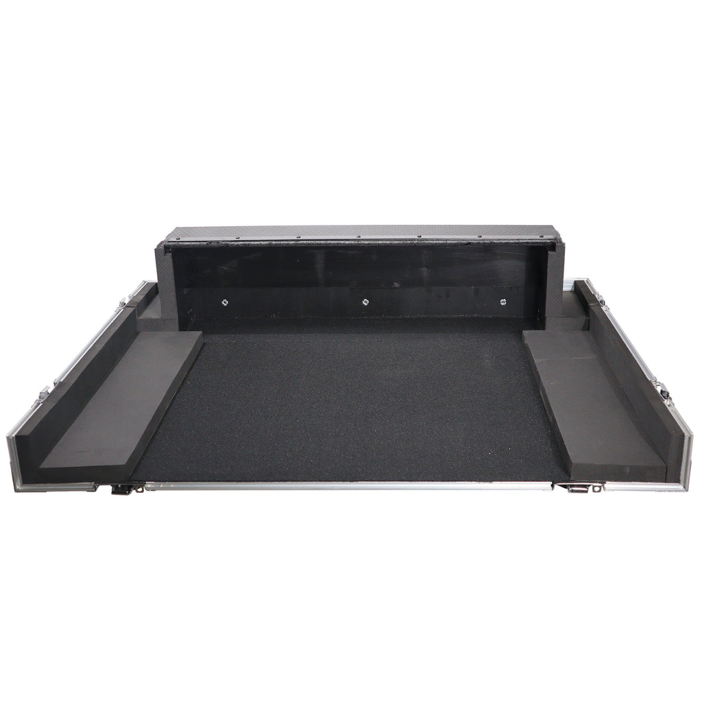 ATA Digital Audio Mixer Flight Case for Allen & Heath AVANTIS Console with Doghouse compartment and Caster wheels