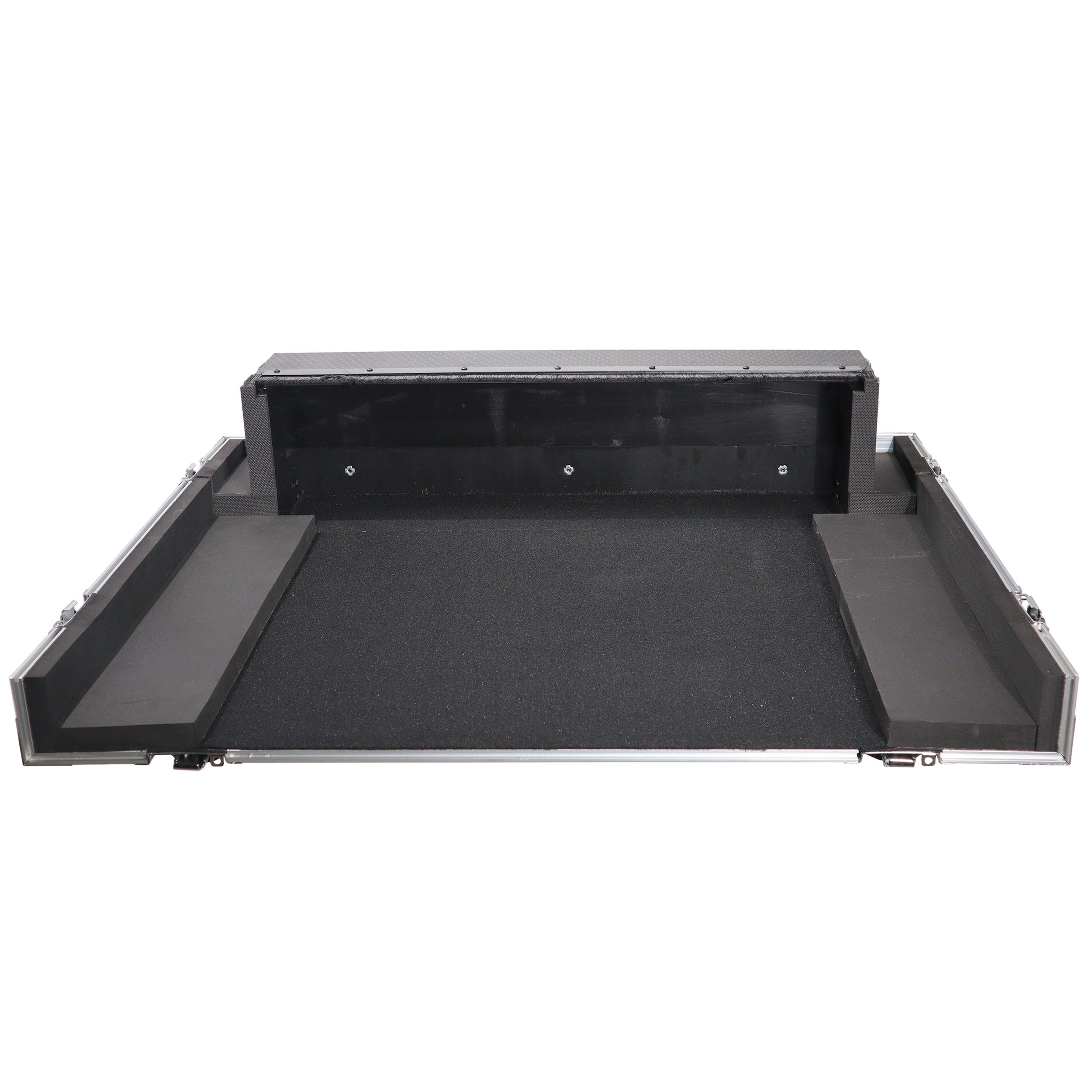 ATA Digital Audio Mixer Flight Case for Allen & Heath AVANTIS Console with Doghouse compartment and Caster wheels