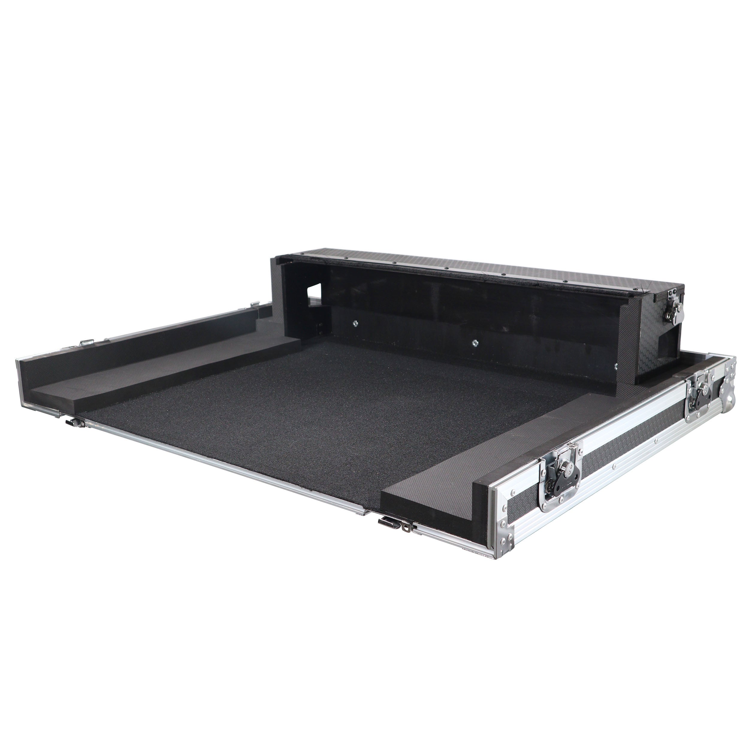 ATA Digital Audio Mixer Flight Case for Allen & Heath AVANTIS Console with Doghouse compartment and Caster wheels