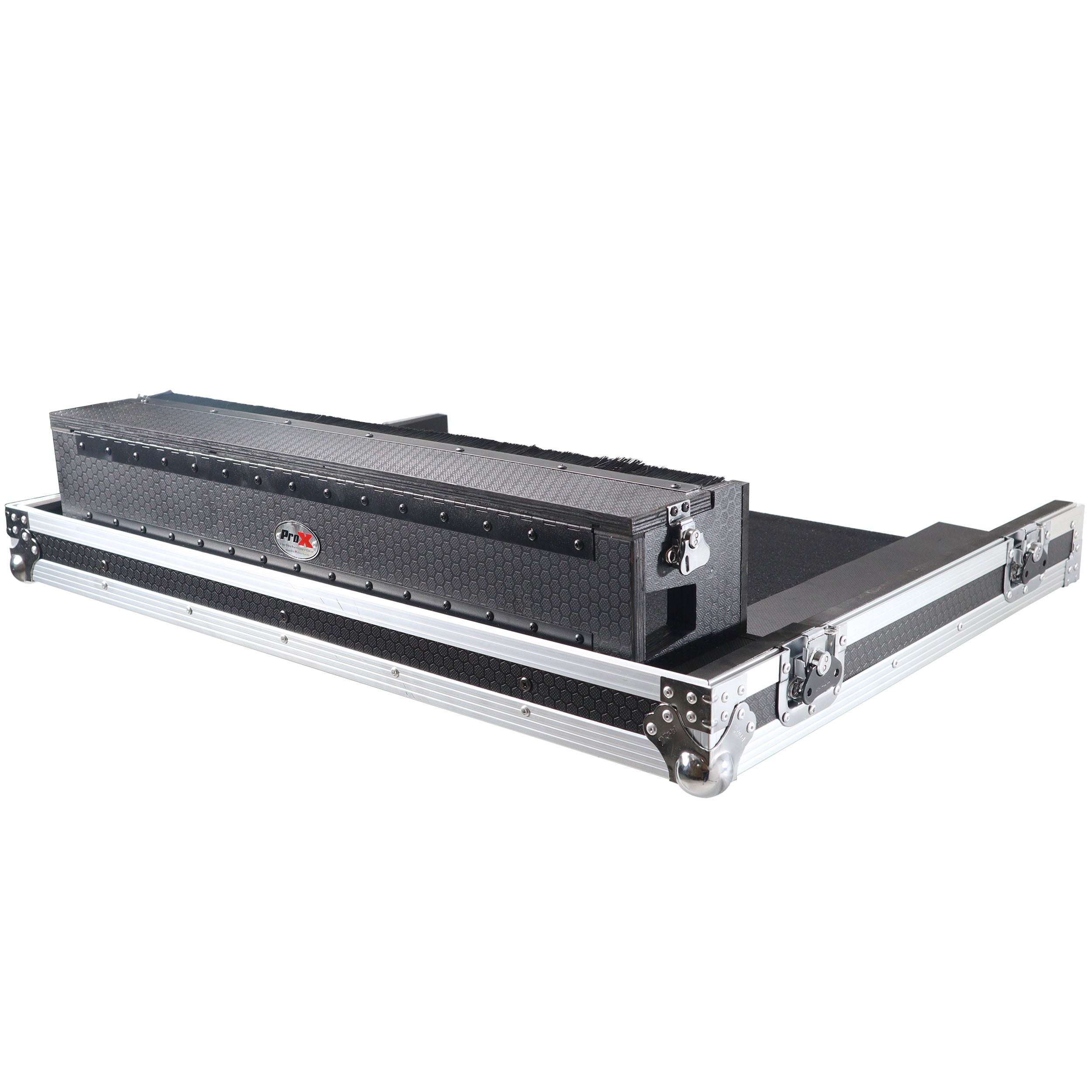ATA Digital Audio Mixer Flight Case for Allen & Heath AVANTIS Console with Doghouse compartment and Caster wheels