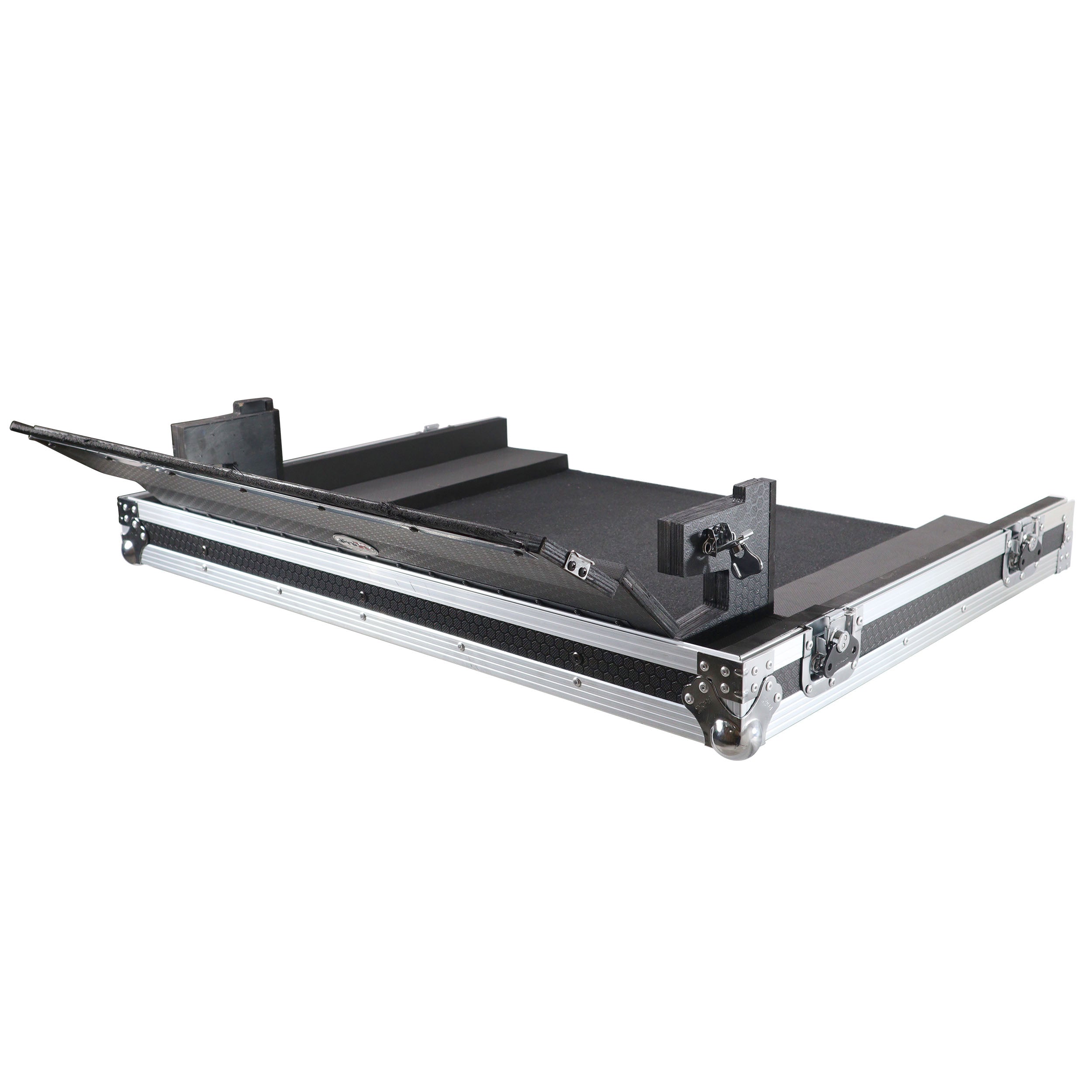 ATA Digital Audio Mixer Flight Case for Allen & Heath AVANTIS Console with Doghouse compartment and Caster wheels