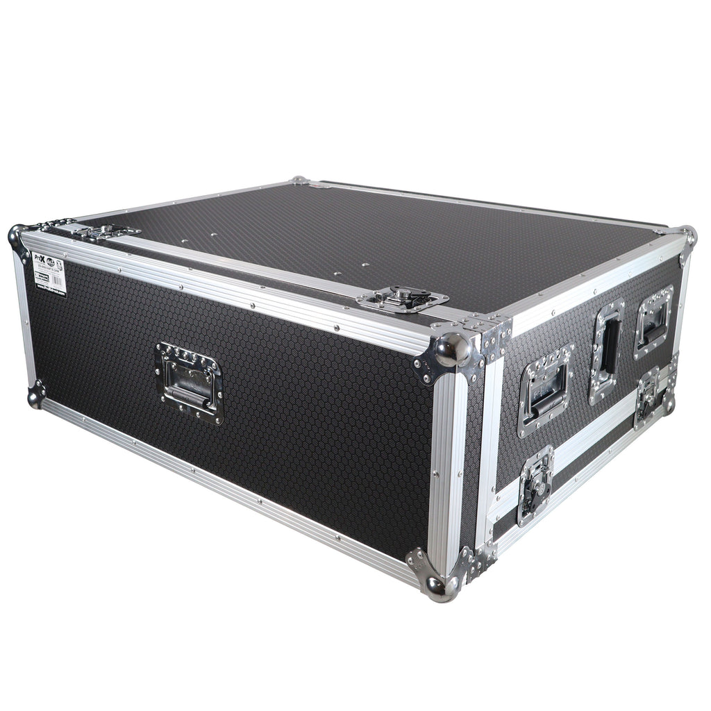 ATA Digital Audio Mixer Flight Case for Allen & Heath AVANTIS Console with Doghouse compartment and Caster wheels