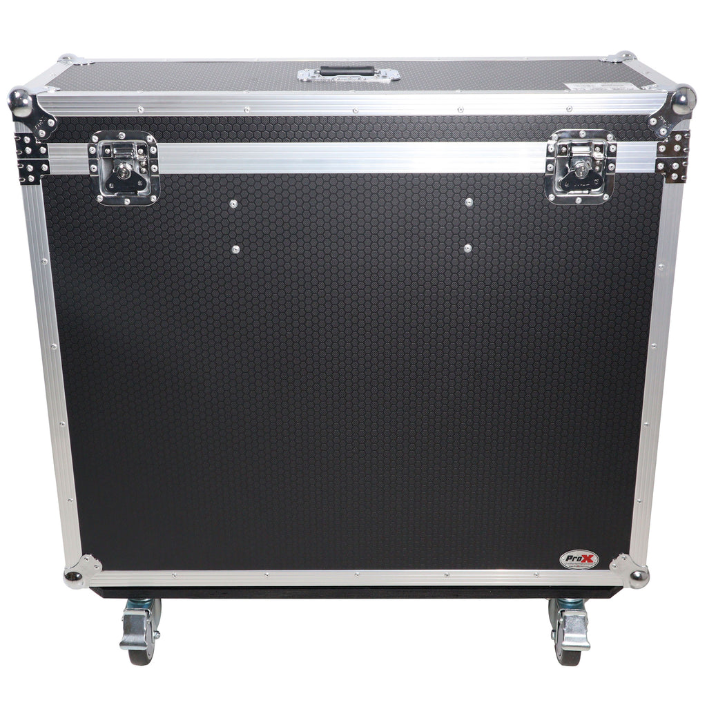 ATA Digital Audio Mixer Flight Case for Allen & Heath AVANTIS Console with Doghouse compartment and Caster wheels