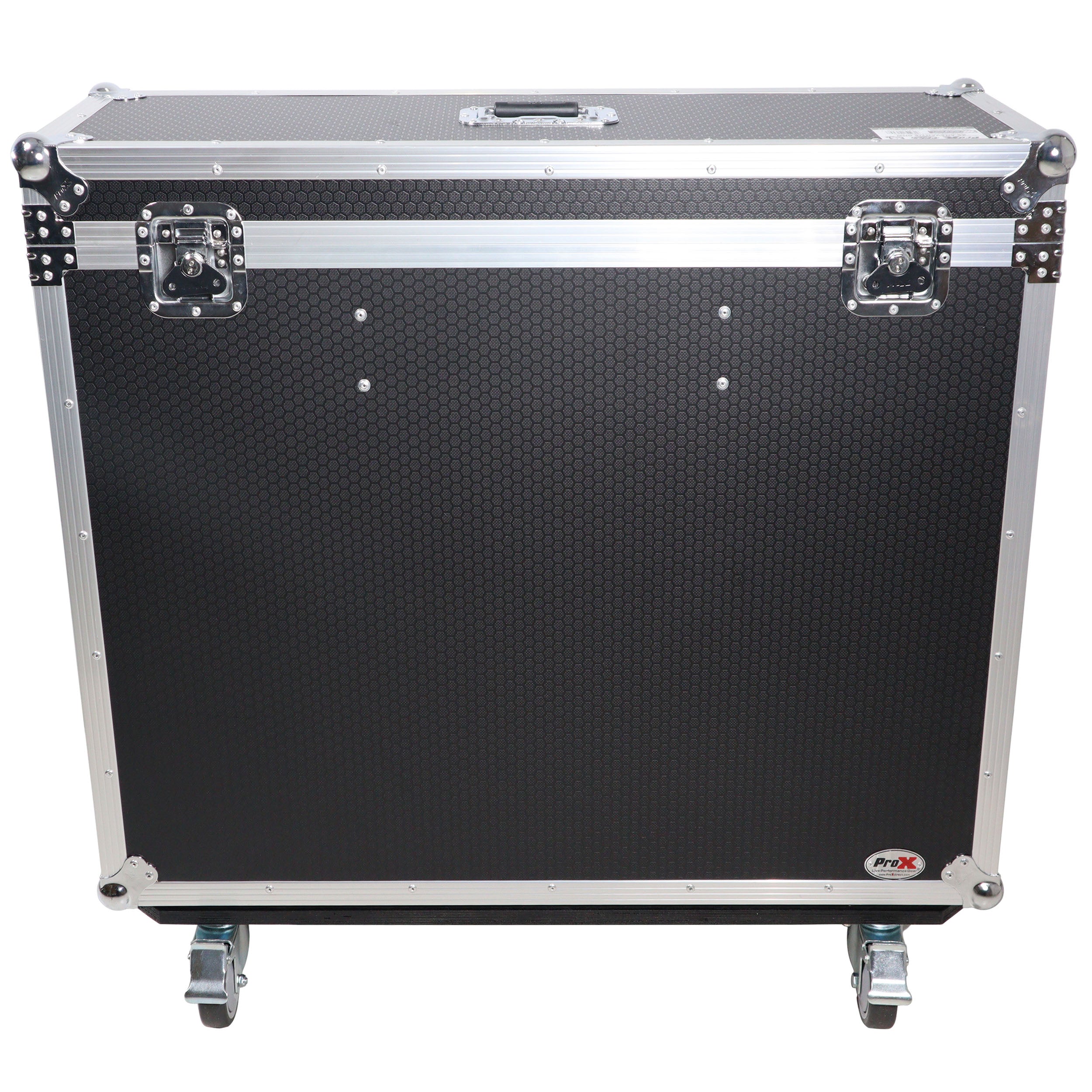 ATA Digital Audio Mixer Flight Case for Allen & Heath AVANTIS Console with Doghouse compartment and Caster wheels