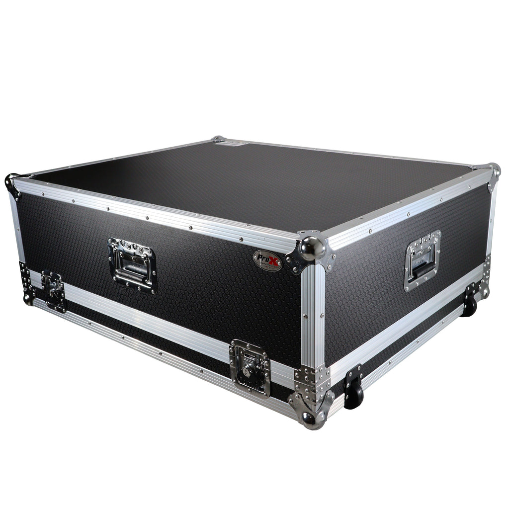 Fits Allen & Heath AVANTIS  Digital Mixer Console Flight Case w Low Profile Wheels