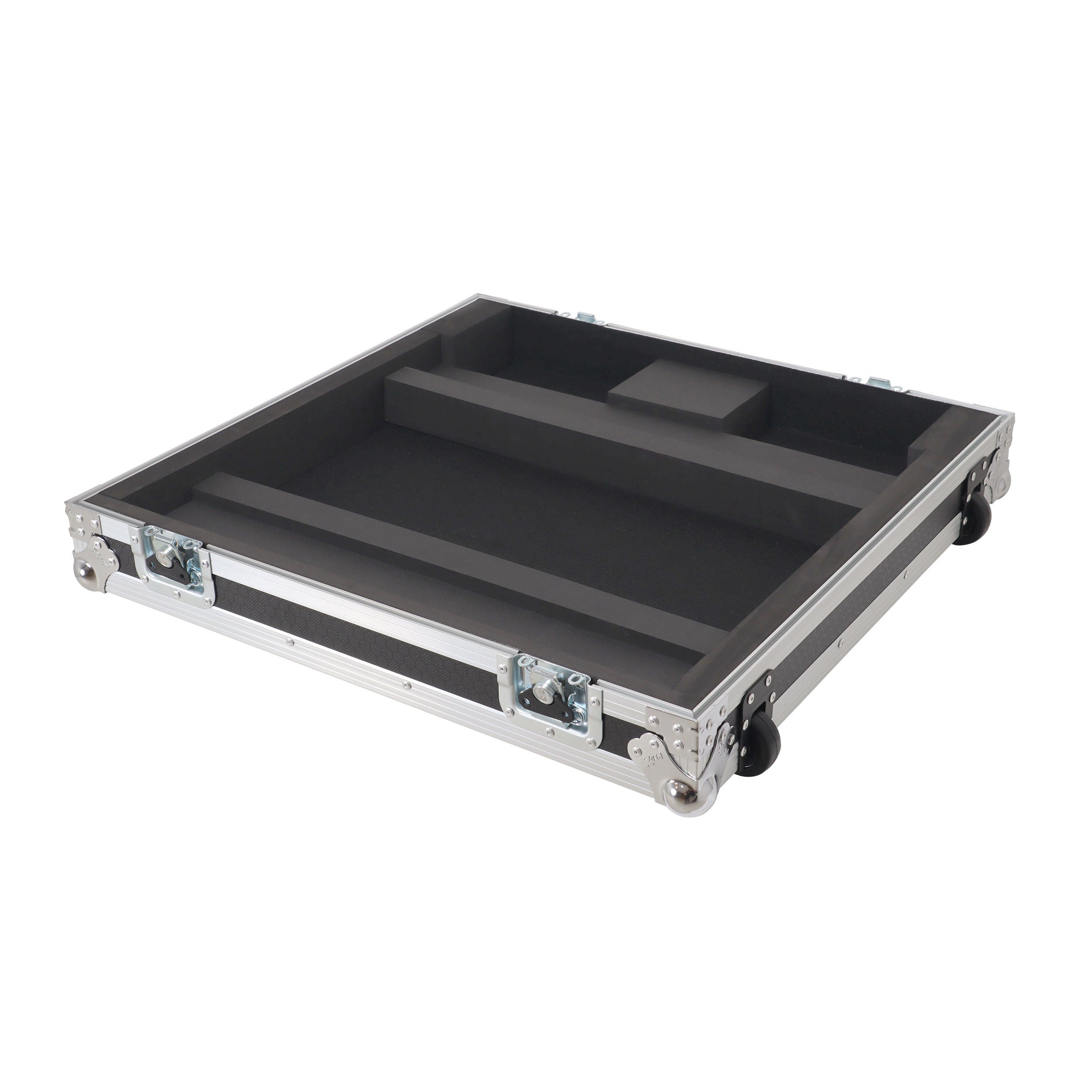 Flight Case for Allen & Heath QU6 ATA Digital Audio Mixer Console and 2x Low Profile Wheels