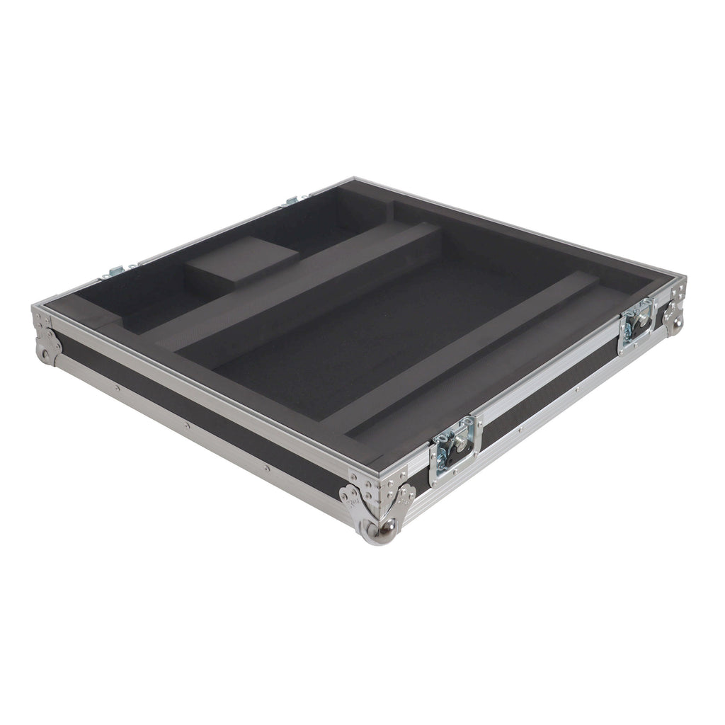 Flight Case for Allen & Heath QU6 ATA Digital Audio Mixer Console and 2x Low Profile Wheels