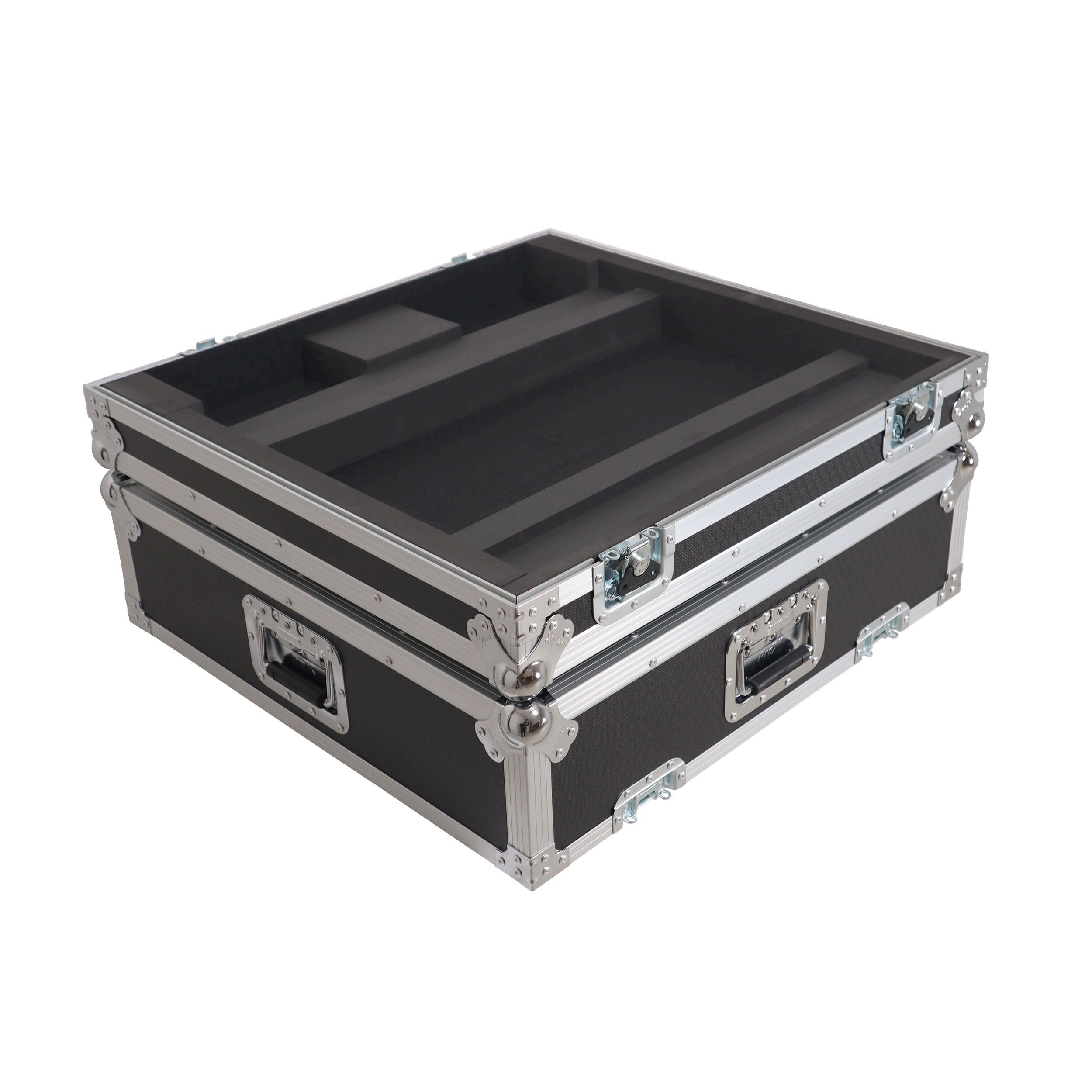 Flight Case for Allen & Heath QU6 ATA Digital Audio Mixer Console and 2x Low Profile Wheels