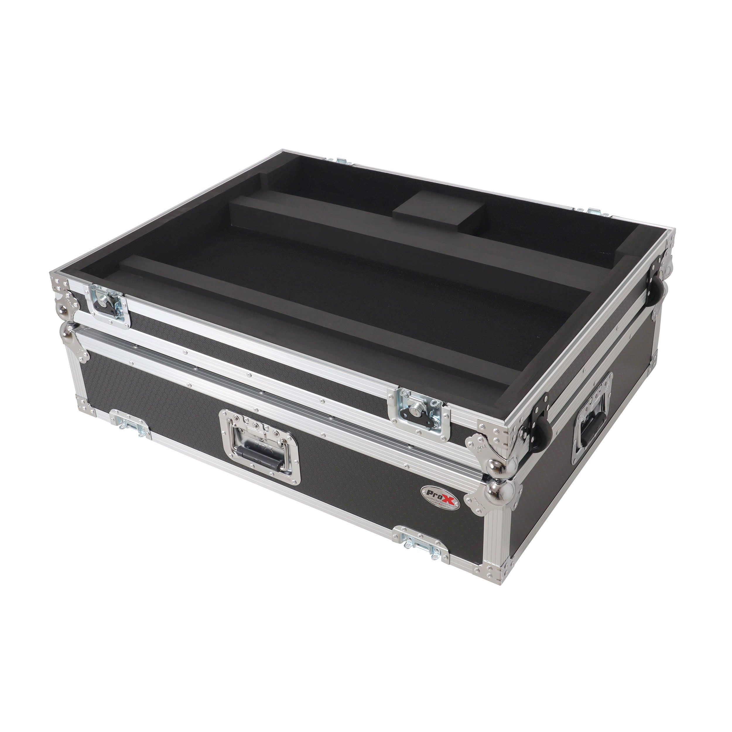 Flight Case for Allen & Heath QU7 ATA Digital Audio Mixer Console and 2x Low Profile Wheels