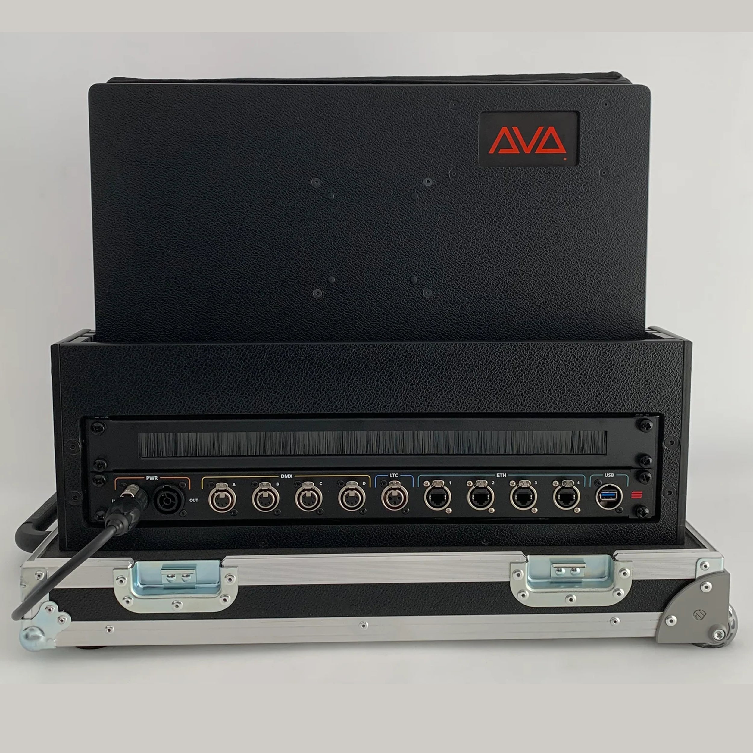 Flight case for AVOLITES T3 Lighting controller with Pull handle and casters by Santosom