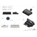 Flight case for Avolites AVOLITES T3 & T3 Wing Lighting controller with 4x casters by Santosom