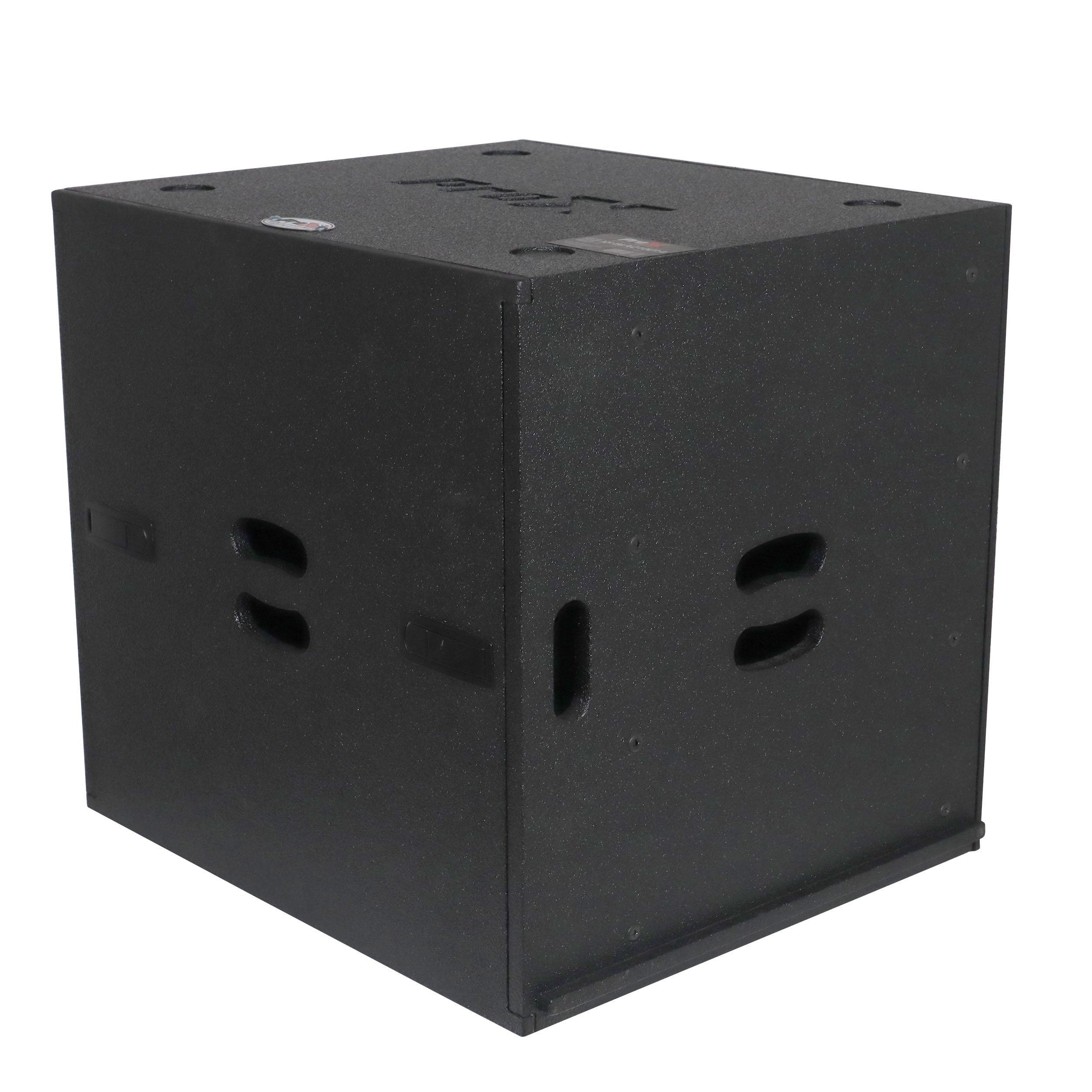 10U Rack Case 14" Deep Vertical Amp Rack Polyurea Coated  BLAQ Series